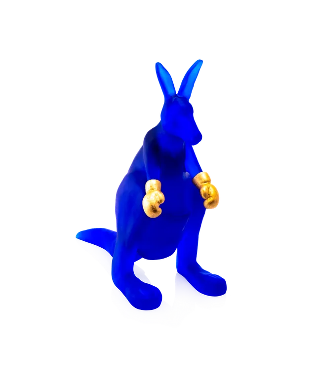daum-univers-animalier-kangourou-wally-sculpture-cristal image 1