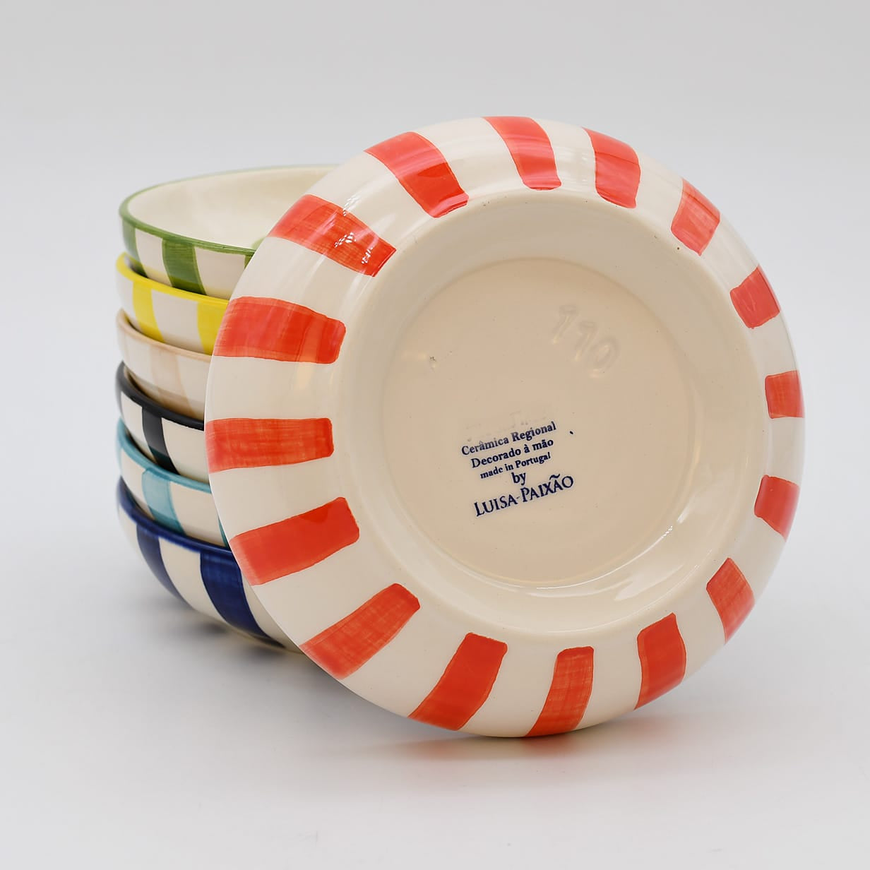luisa-paix-o-costa-nova-mar-assiette-r-per-c-ramique-vert-12-cm image 6