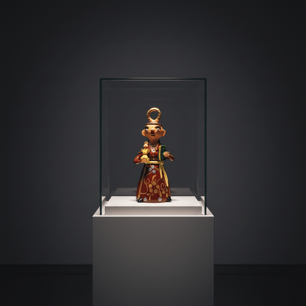 luisa-paix-o-s-o-antonio-40cm-statuette-c-ramique image 2