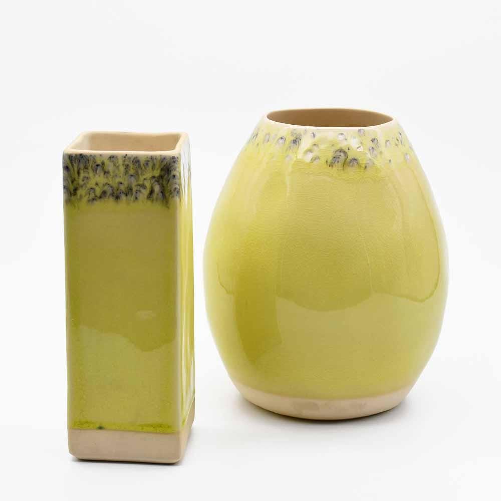 luisa-paix-o-madeira-vase-ovale-gr-s-jaune-21cm image 2