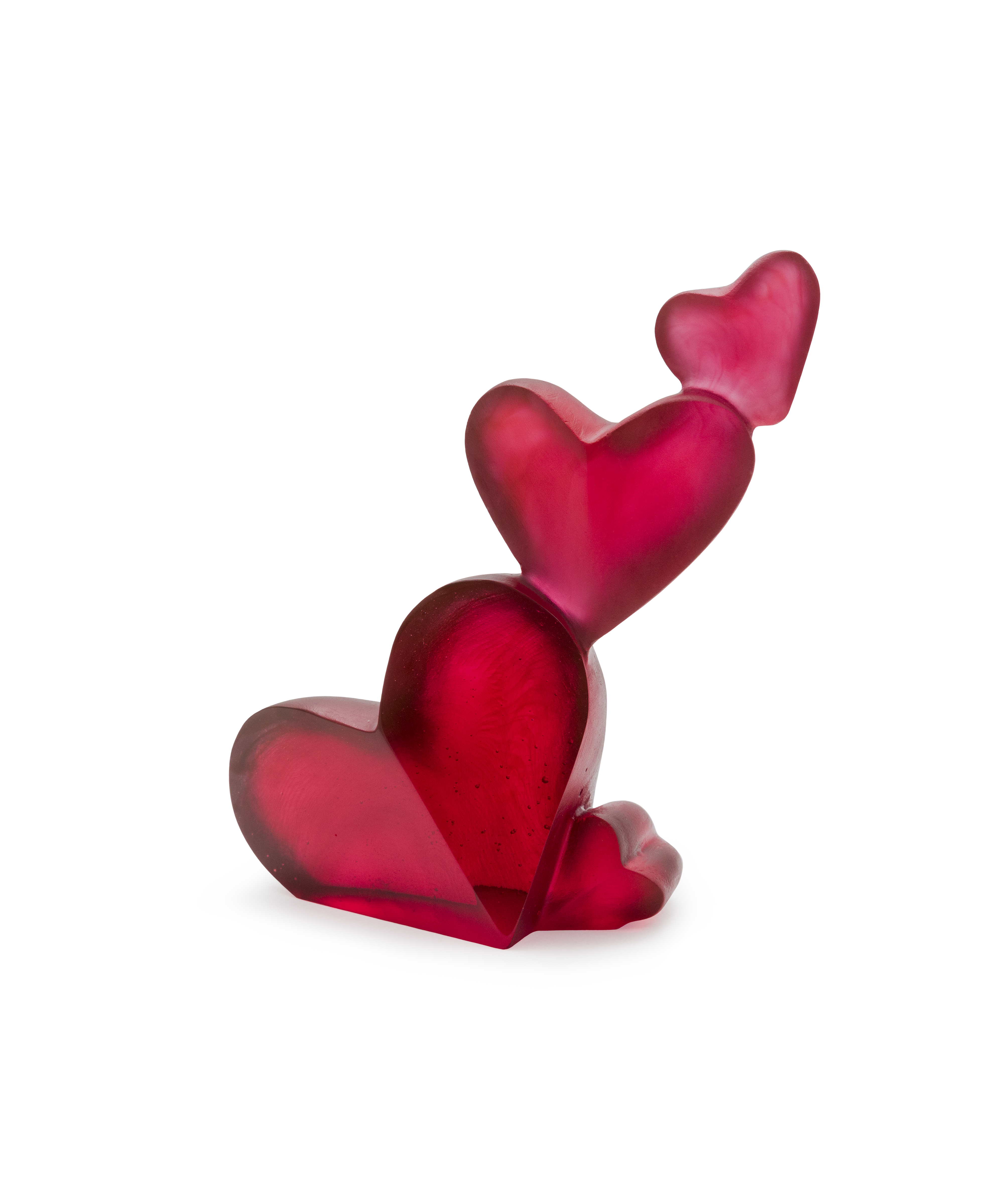 daum-d-coration-cristal-passion-objet-sculpt-rouge image 1