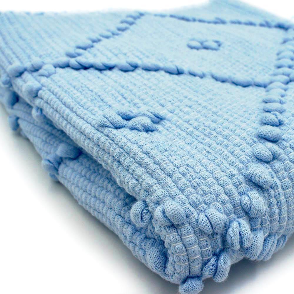 luisa-paix-o-tapis-coton-100x50-tapis-de-bain-bleu-ciel-lavable image 4