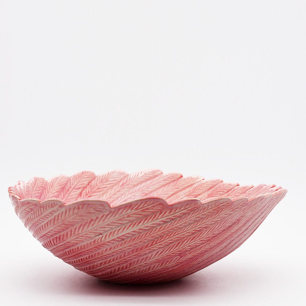 luisa-paix-o-flamingo-rosa-coupe-c-ramique-mate-32-cm image 1