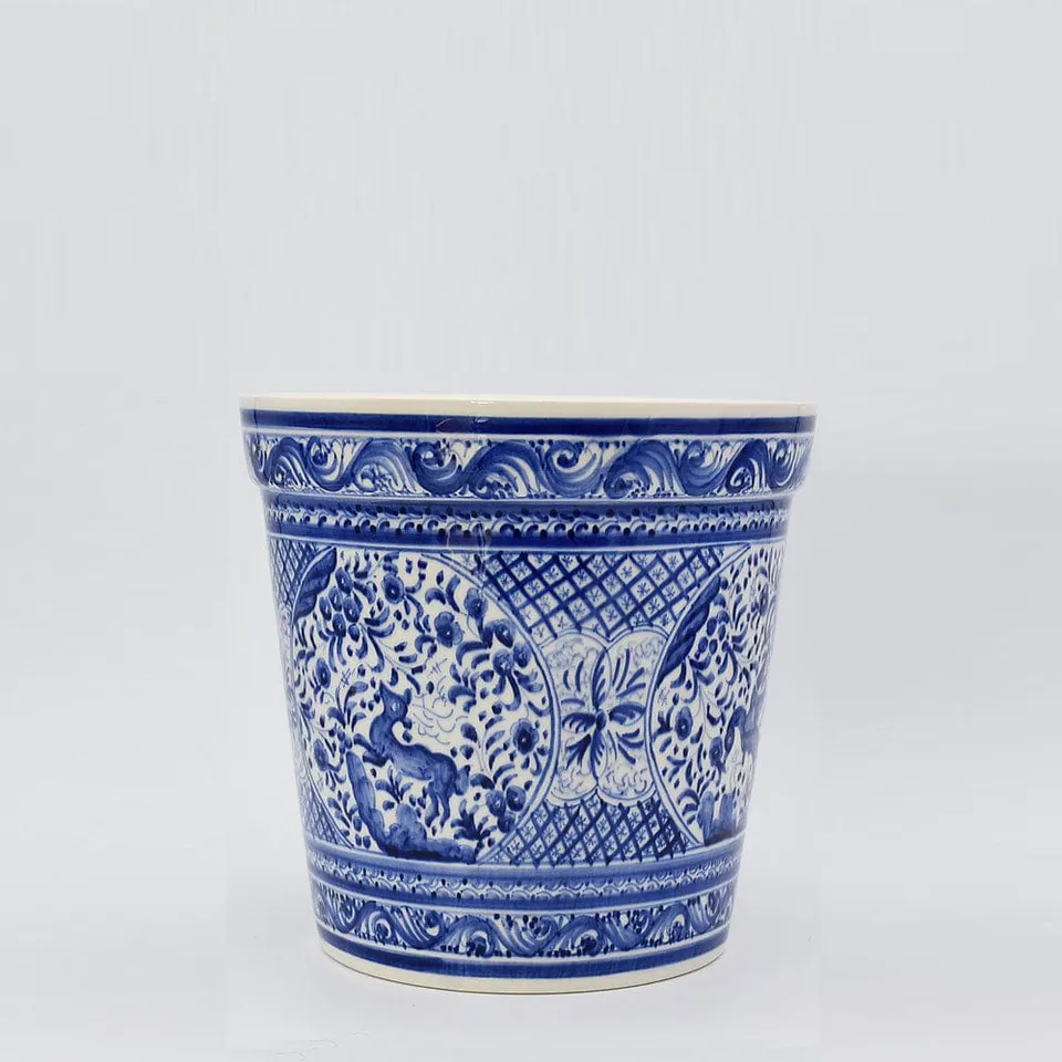 luisa-paix-o-coimbra-cache-pot-c-ramique-24-cm-bleu-profond image 1