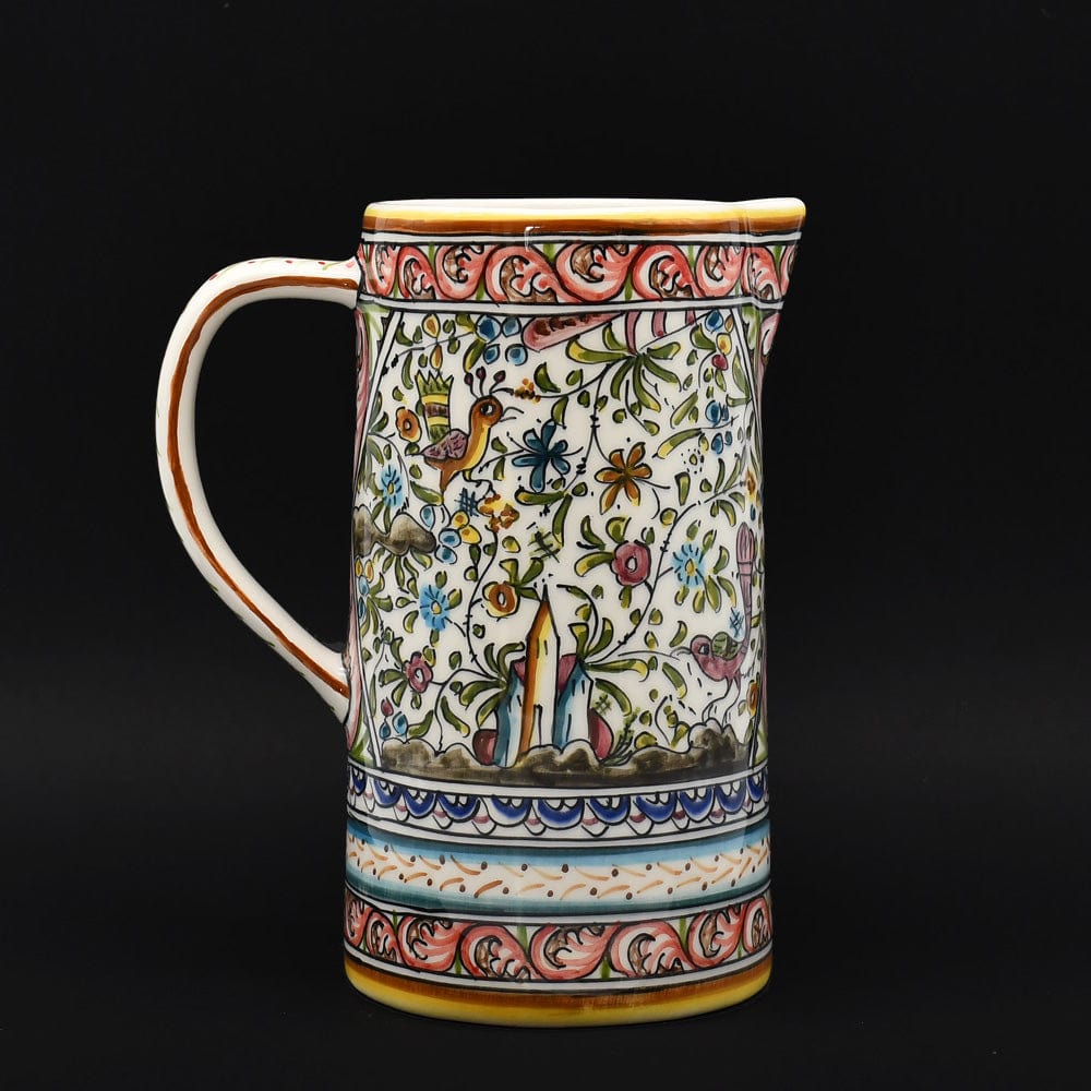luisa-paix-o-coimbra-carafe-en-c-ramique-1-5-l-peinte-main image 6