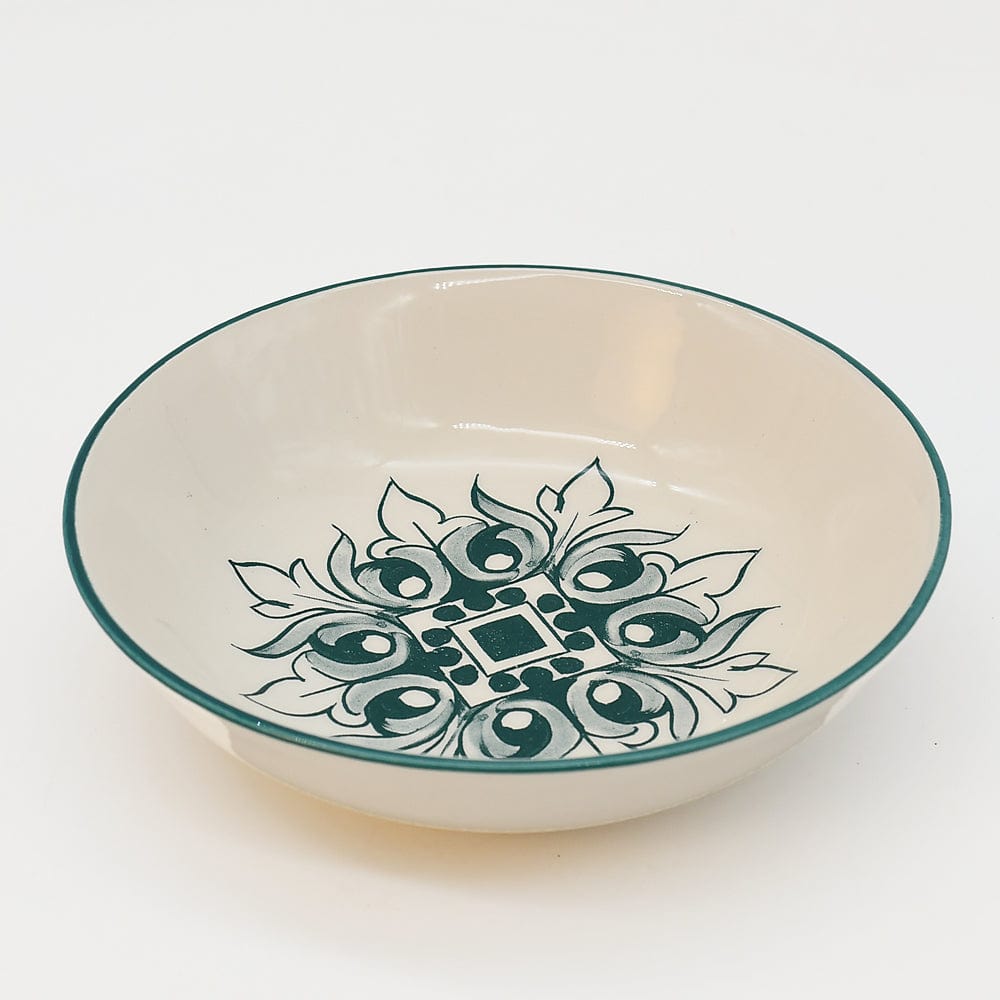 luisa-paix-o-bras-o-13-cm-coupe-c-ramique-verte-blason image 2