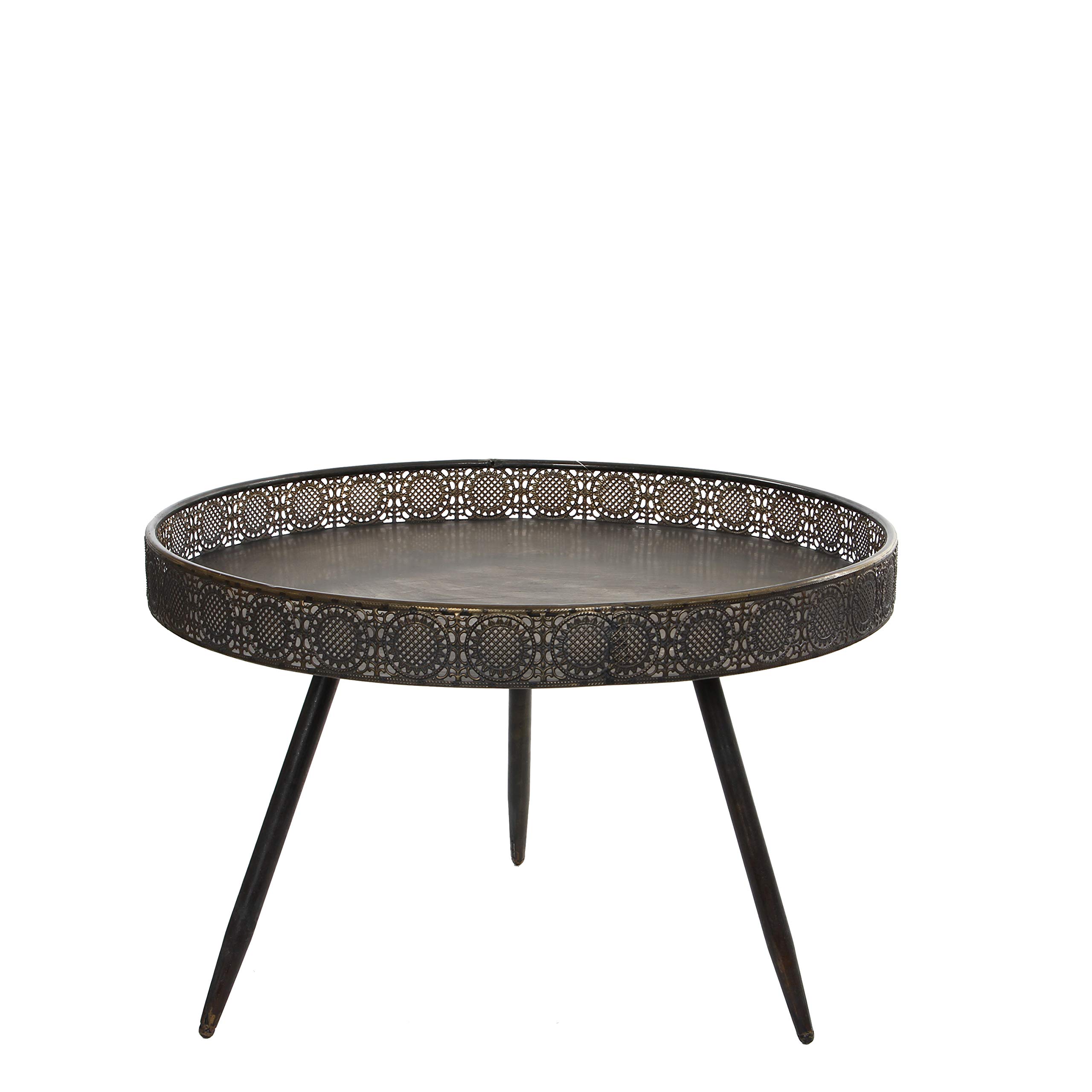 mica-decorations-lagune-table-basse-m-tal-cuivre-70-cm image 1