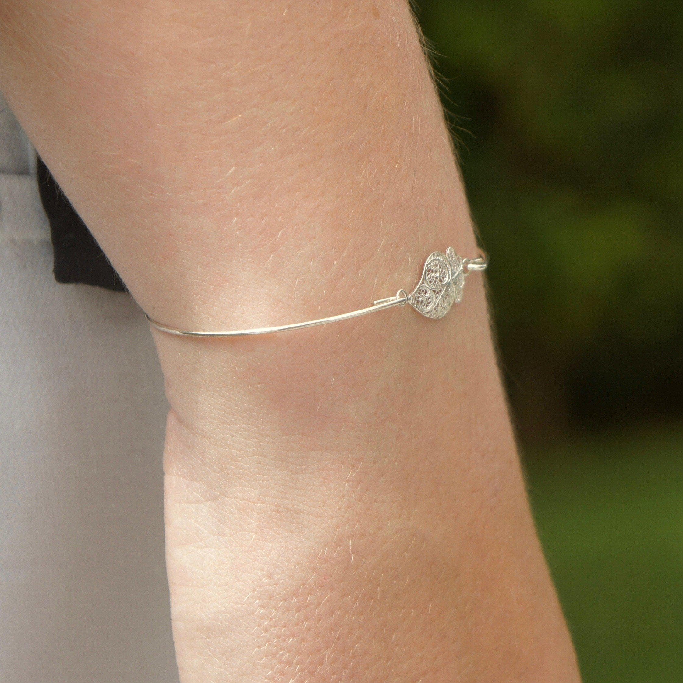luisa-paix-o-cora-o-de-viana-bracelet-argent-17cm image 4