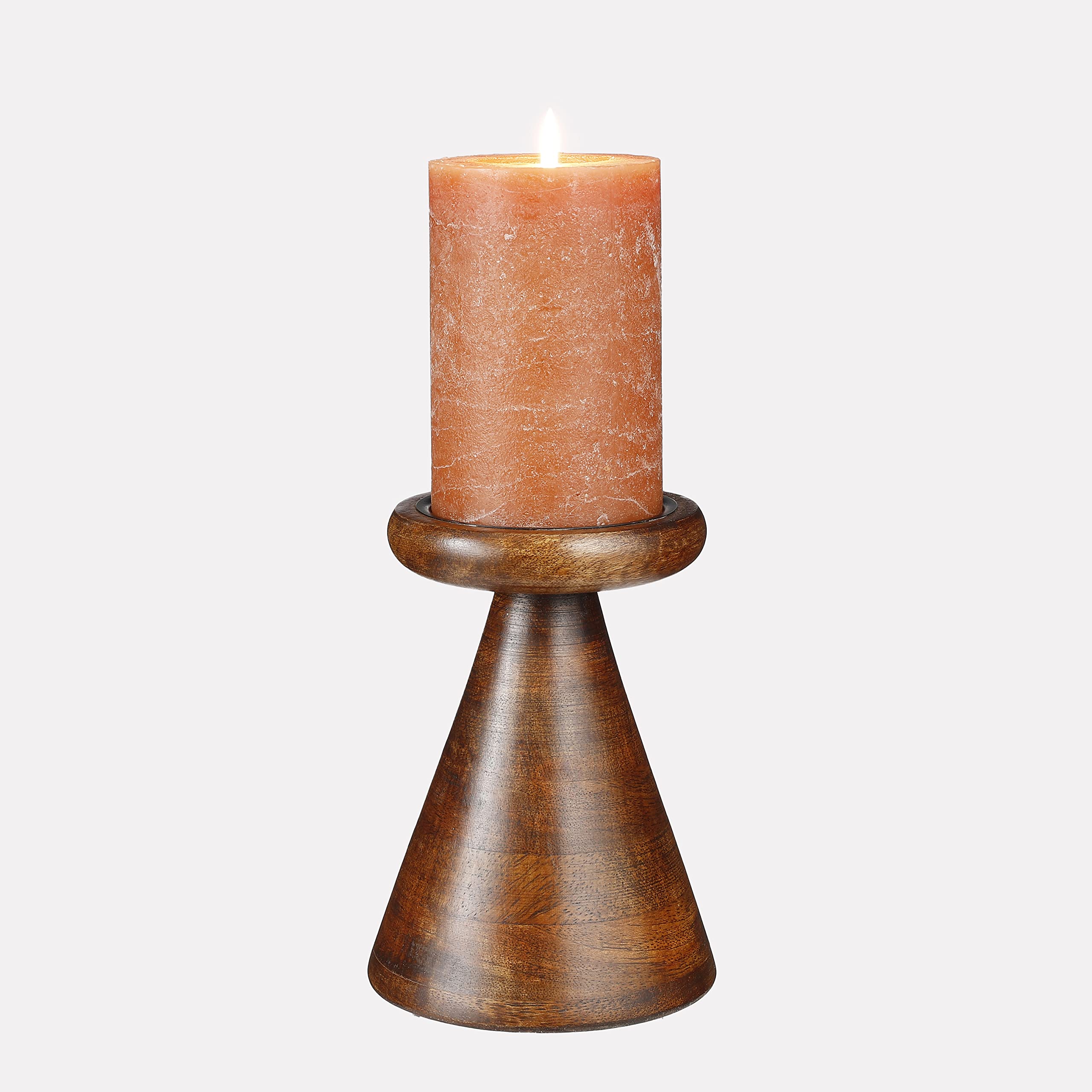 mica-limma-candleholder-bougeoir-marron-17x12-cm image 4