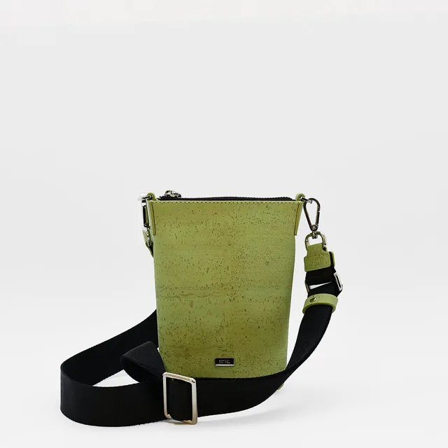 luisa-paix-o-sac-bourse-en-li-ge-vert-13cm-vegan image 1