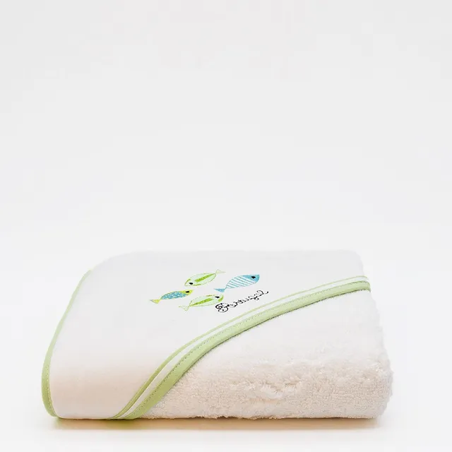 luisa-paix-o-sardinhas-drap-de-bain-b-b-coton-vert-100x100 image 1