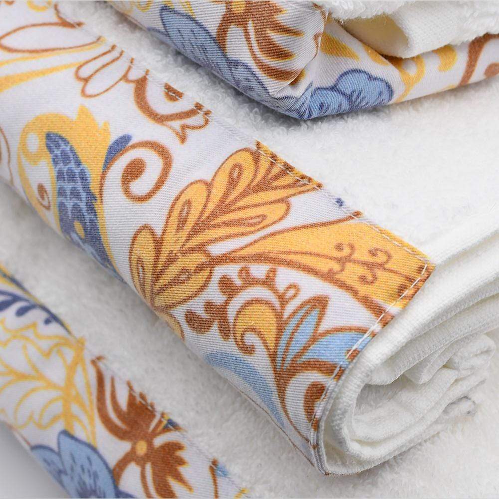 luisa-paix-o-linge-parure-de-bain-coton-blanc-bleu-3-pi-ces image 3