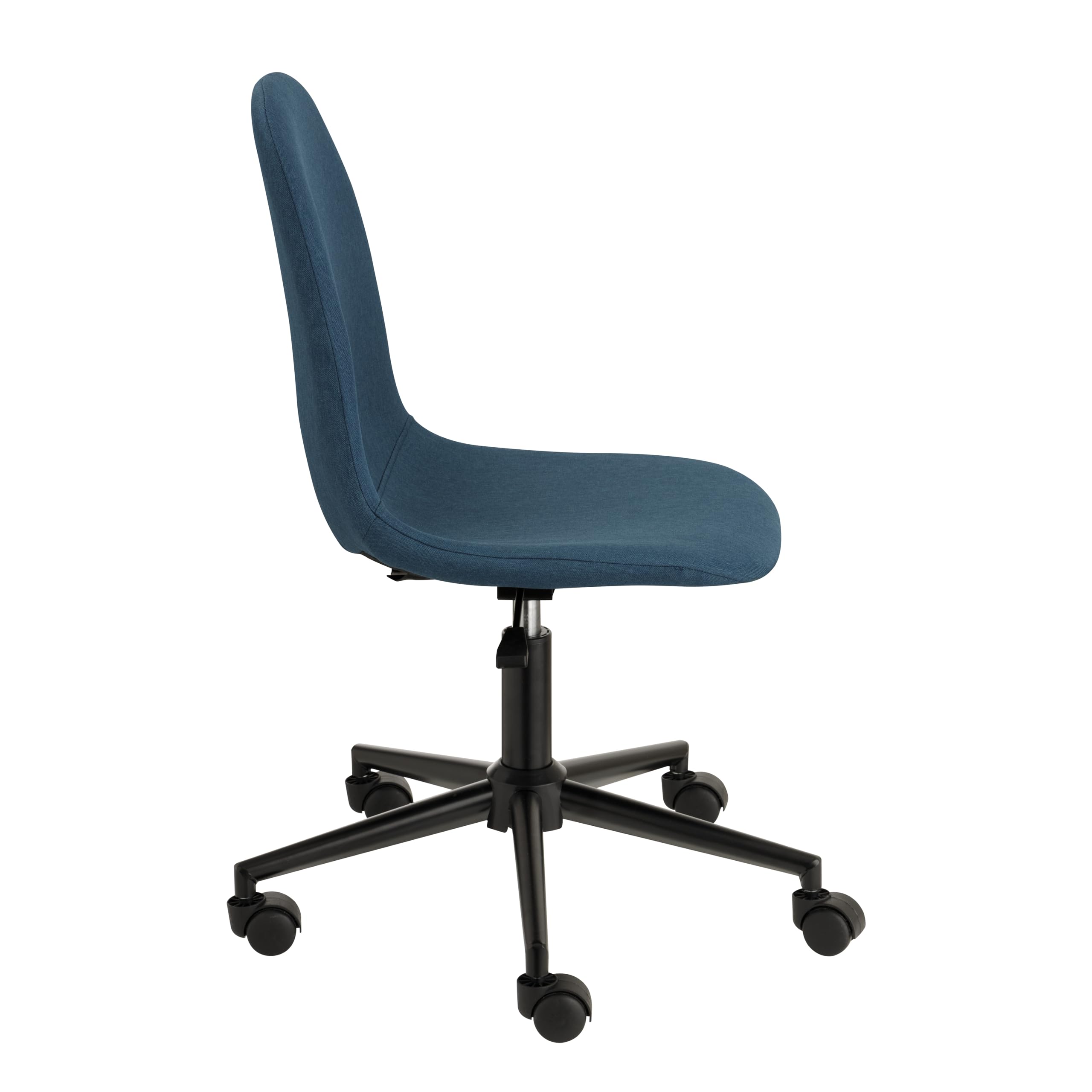 baroni-home-sedie-chaise-bureau-pivotante-bleue-sans-accoudoirs-tissu image 6