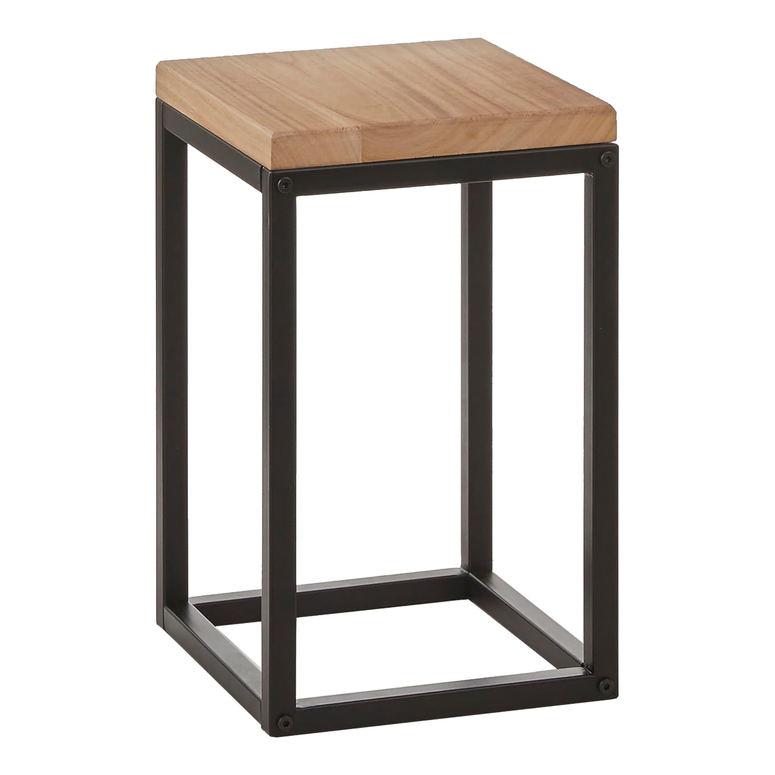 mica-decorations-oskar-table-d-appoint-noir-25x25x42-cm image 1
