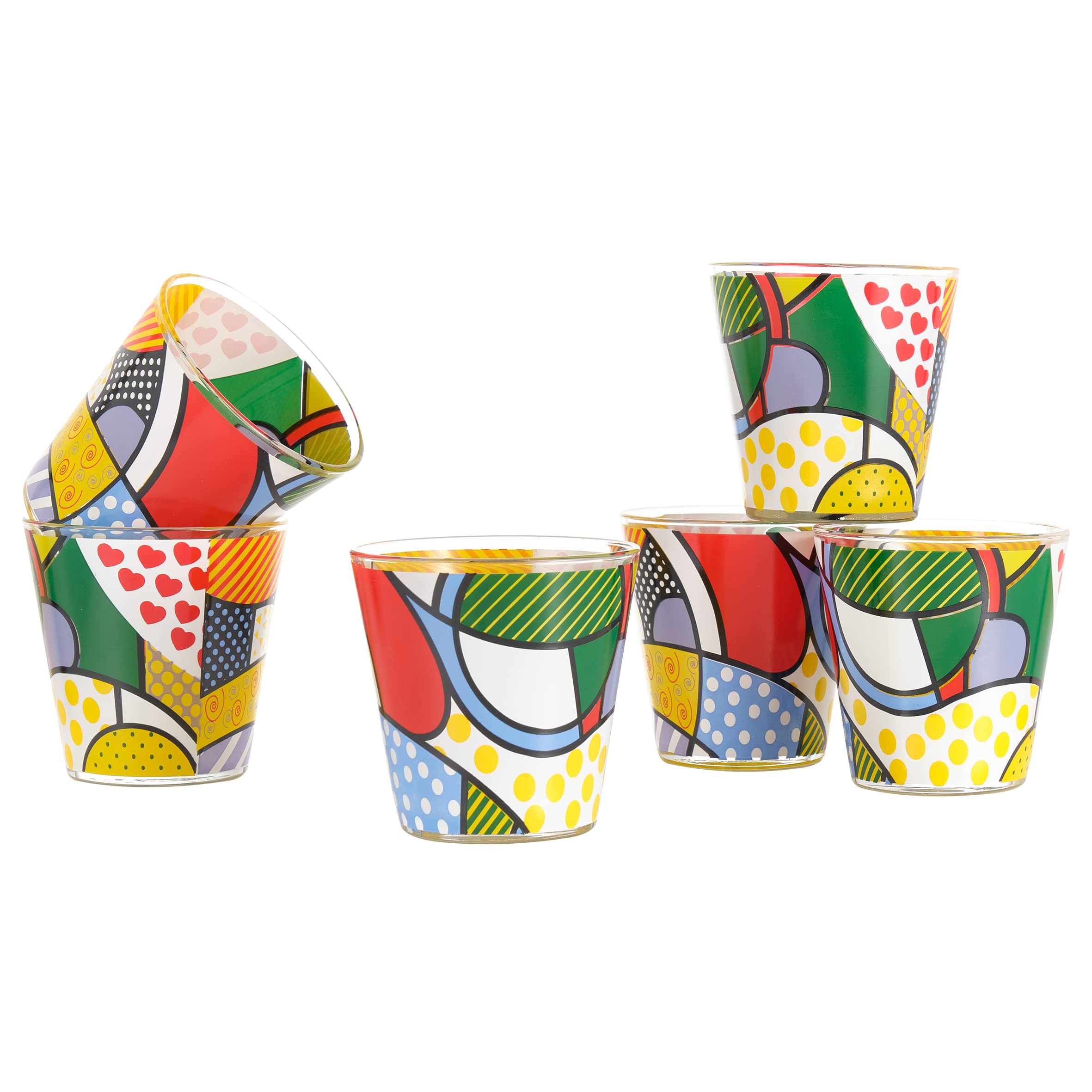 baroni-home-cucina-set-6-verres-ex-noto-color-s-25-cl image 8