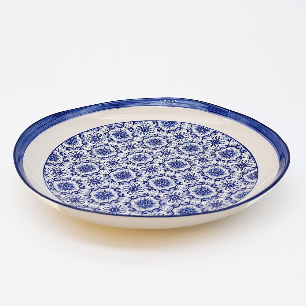 luisa-paix-o-vaisselle-portugaise-assiette-padr-o-27cm-bleu image 3