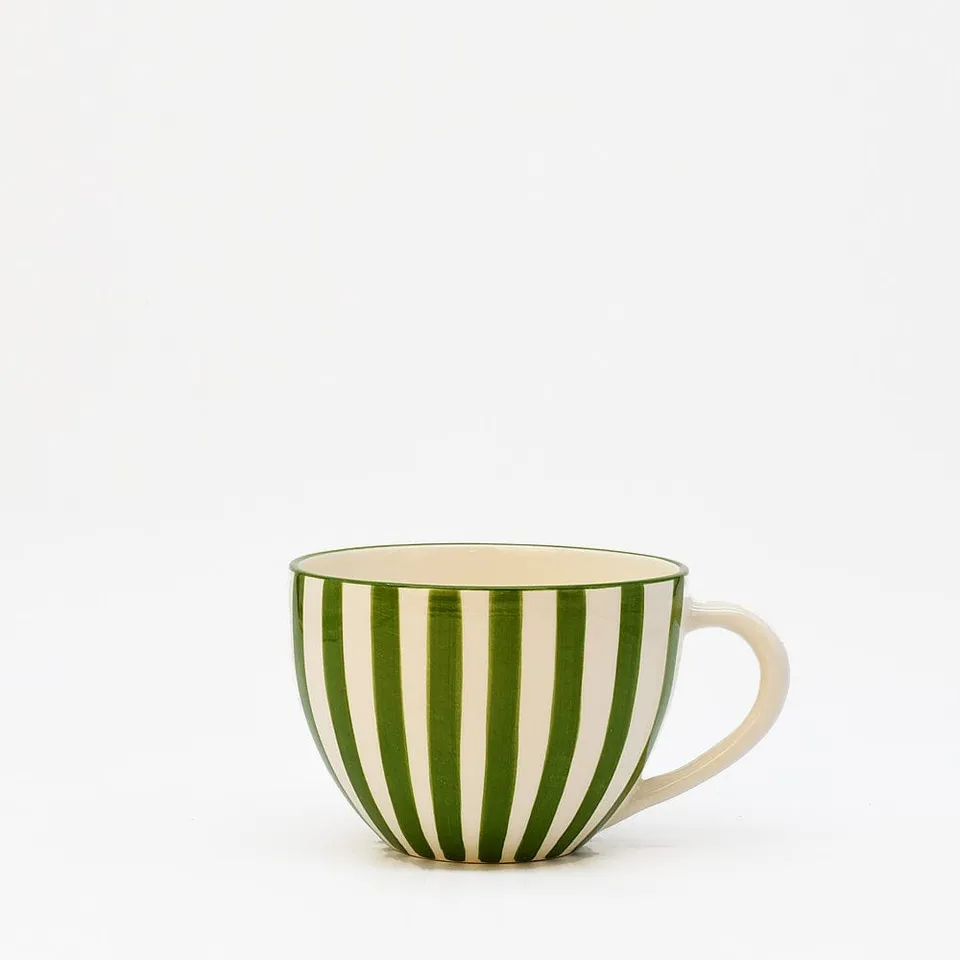 luisa-paix-o-vaisselle-portugaise-tasse-costa-nova-mar-verte image 1