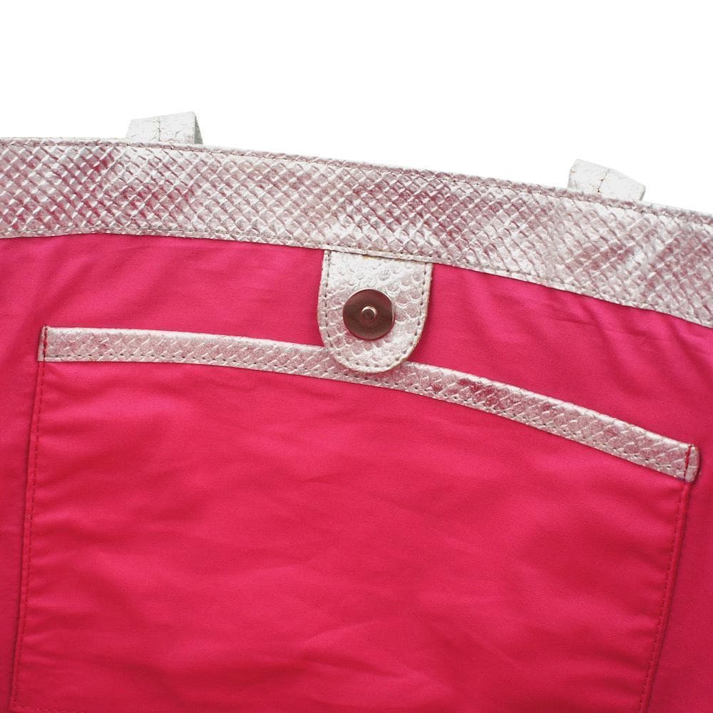 luisa-paix-o-cabas-li-ge-gaufr-argent-xxl-52-cm image 7