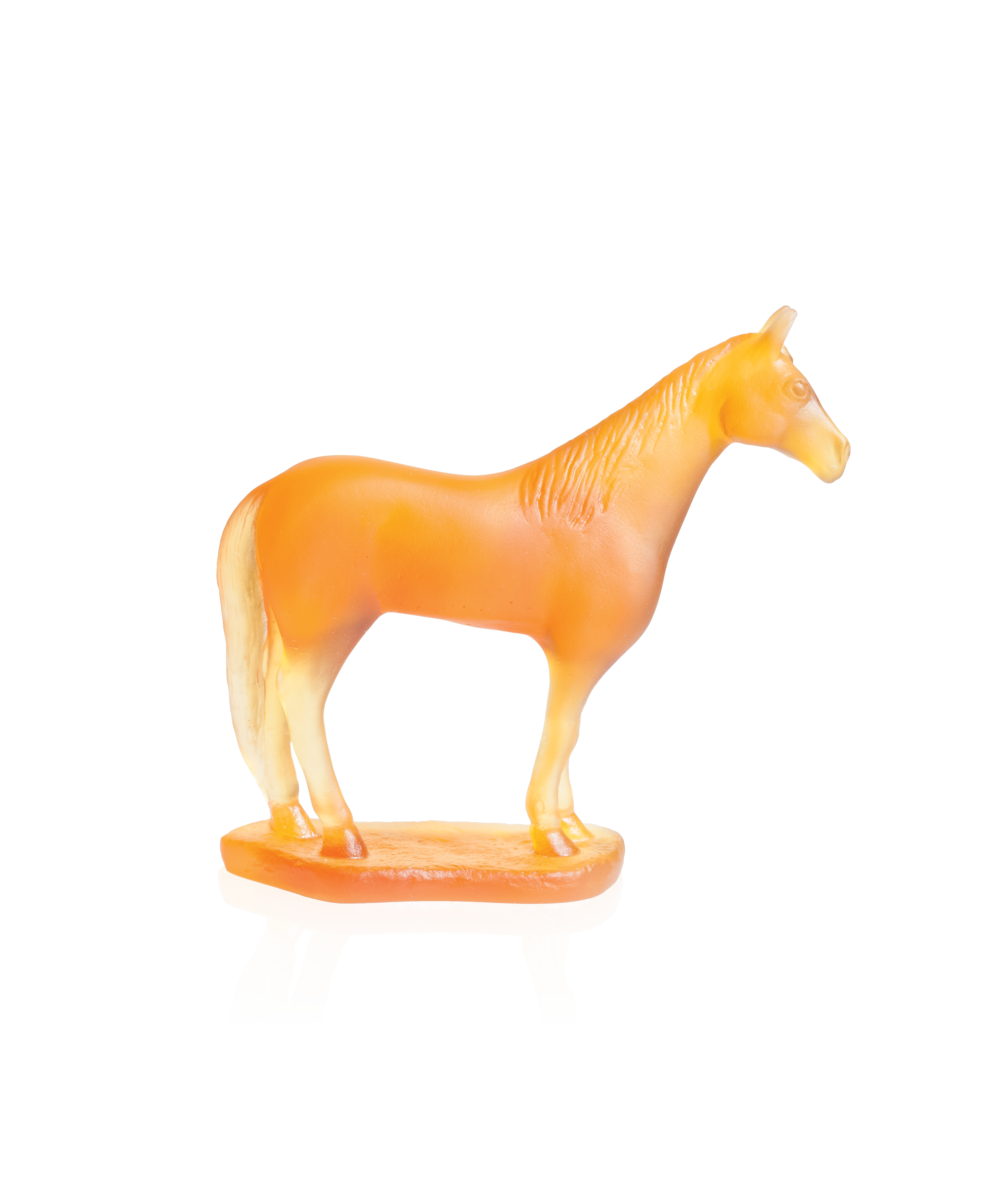 daum-cheval-horoscope-sculpture-cristal-ambre image 1