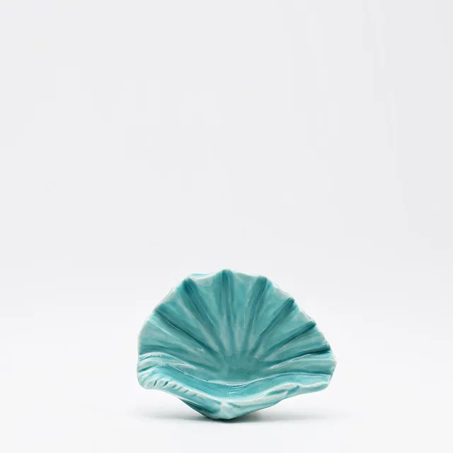 luisa-paix-o-plat-coquille-st-jacques-c-ramique-turquoise-14cm image 1