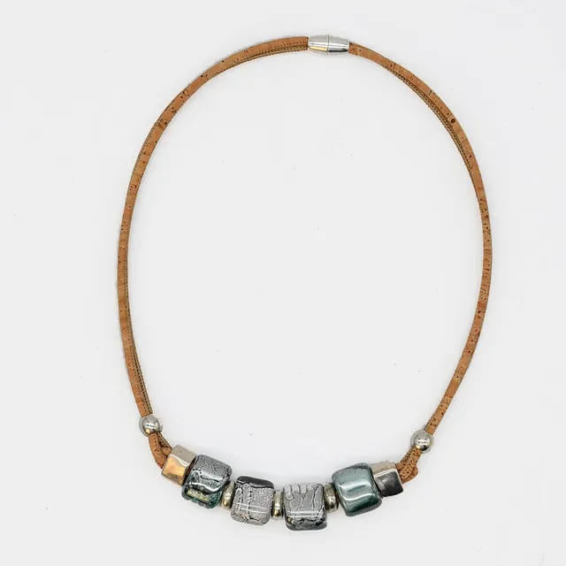 luisa-paix-o-collier-li-ge-perles-gris-52cm-fermoir-magn-tique image 1