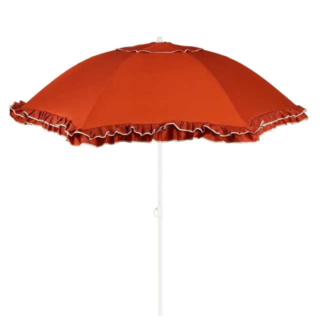 mica-decorations-parasol-inclinable-ray-jaune-rose-195-cm image 1