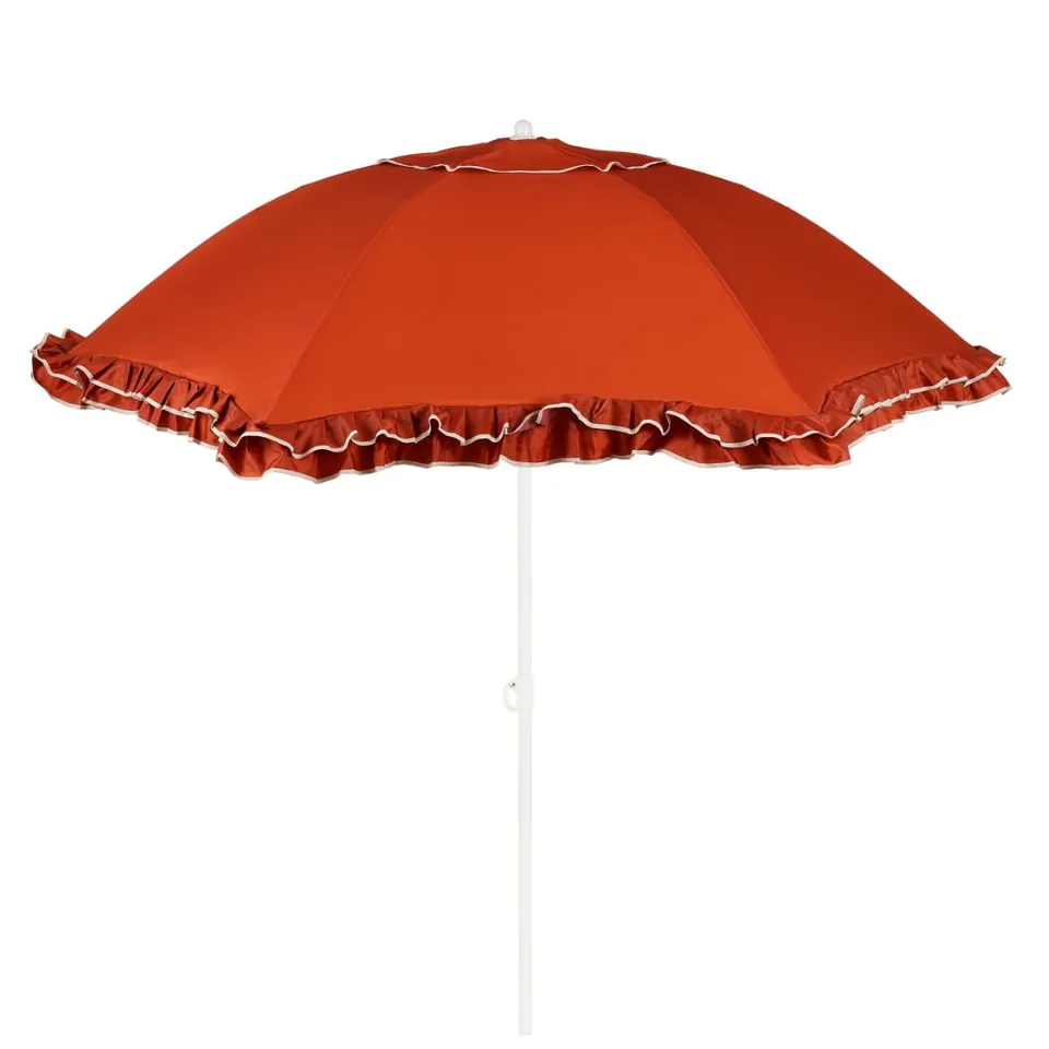 mica-decorations-parasol-inclinable-ray-jaune-rose-195-cm image 1
