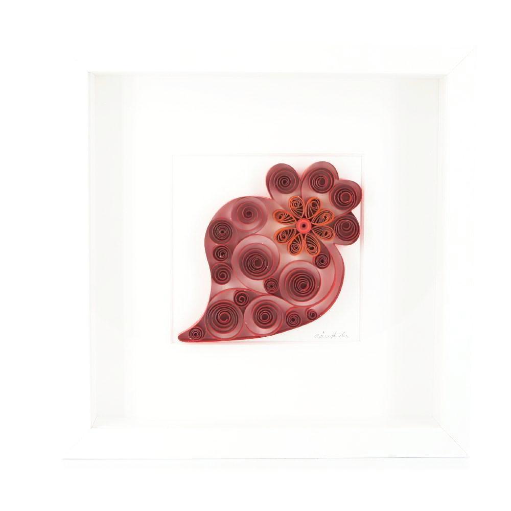luisa-paix-o-coeur-de-viana-tableau-paperolles-artisanal image 2