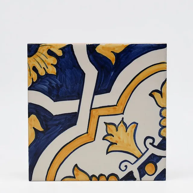 luisa-paix-o-azulejos-padr-o-carreau-15x15cm-peint-main image 1