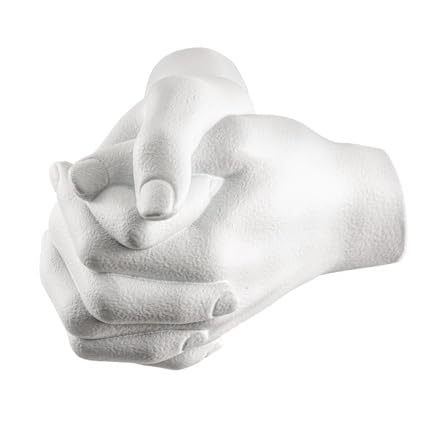 baroni-home-mains-crois-es-statue-d-corative-rose image 6
