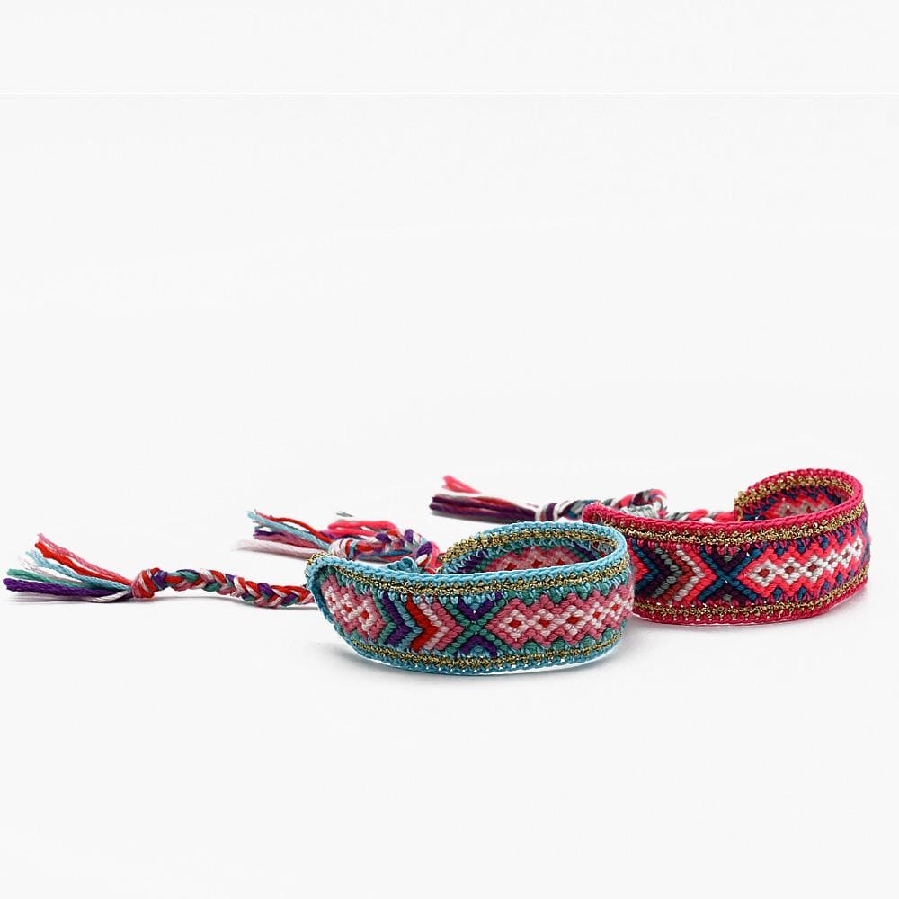 luisa-paix-o-bracelet-macram-turquoise-dor-ajustable-18-22cm image 4