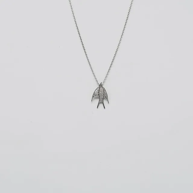 luisa-paix-o-andorinha-i-collier-hirondelle-argent-925 image 1