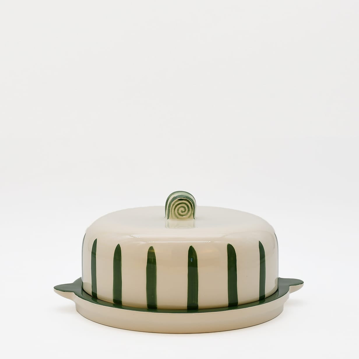 luisa-paix-o-costa-nova-mar-plateau-fromage-cloche-vert-24cm image 1