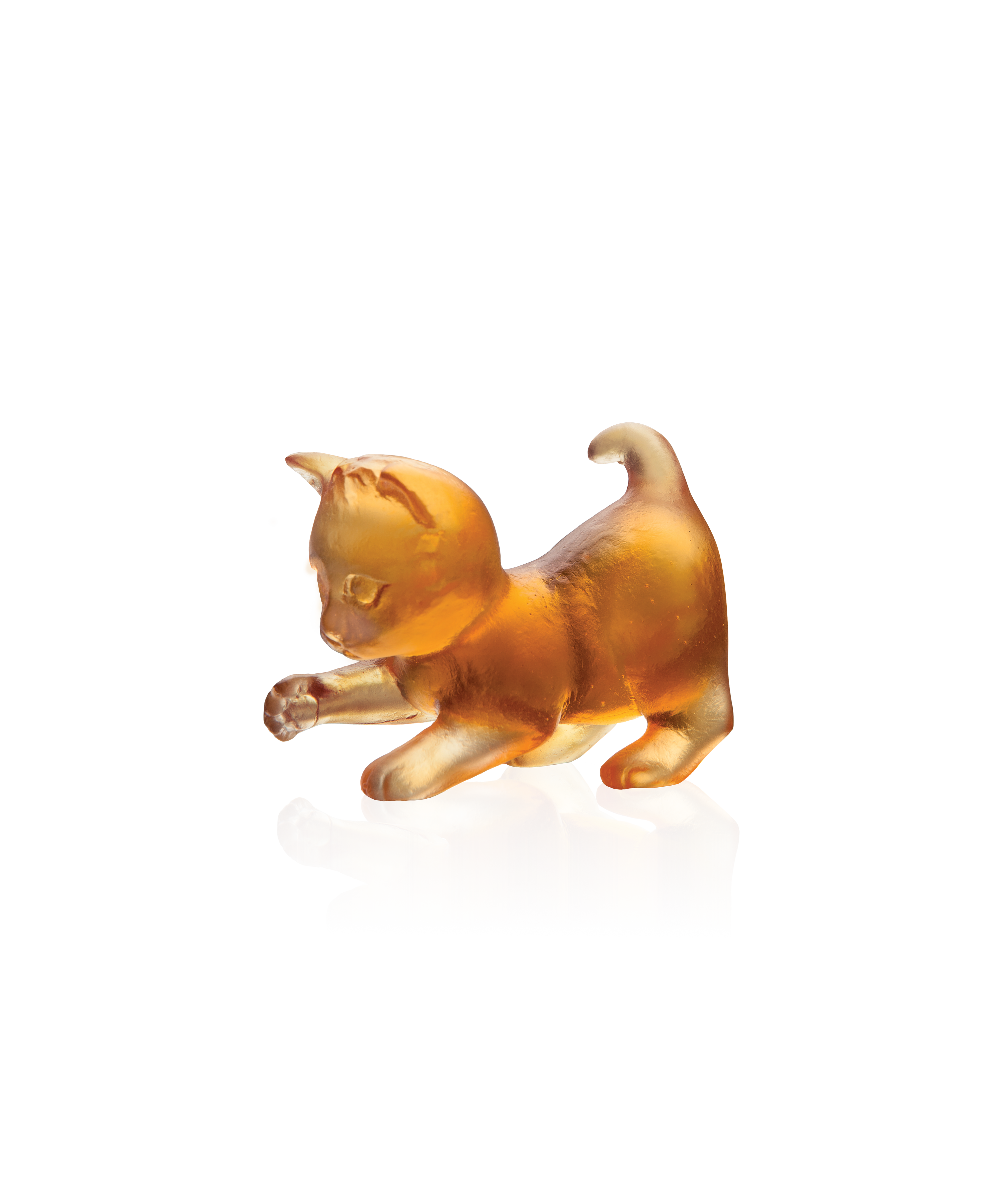 daum-mini-chaton-joueur-sculpture-cristal image 1
