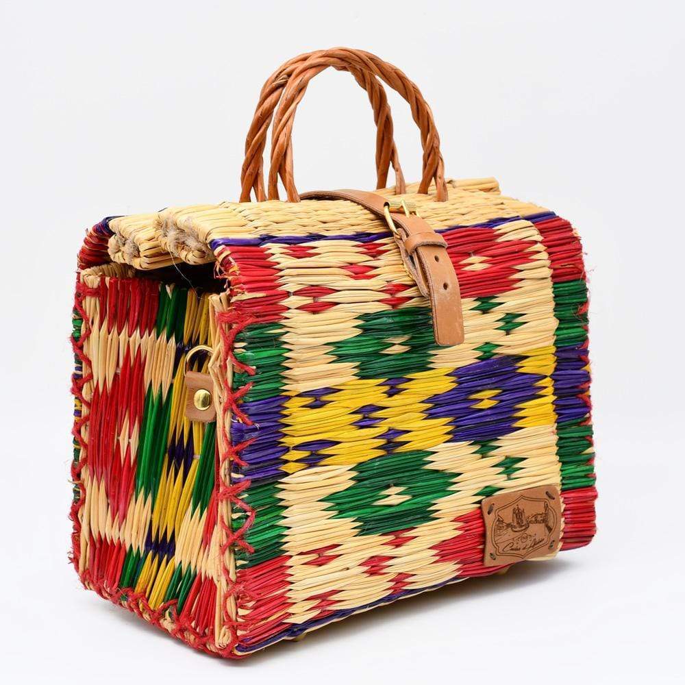 luisa-paix-o-cabas-jonc-26-cm-sac-osier-multicolore image 2