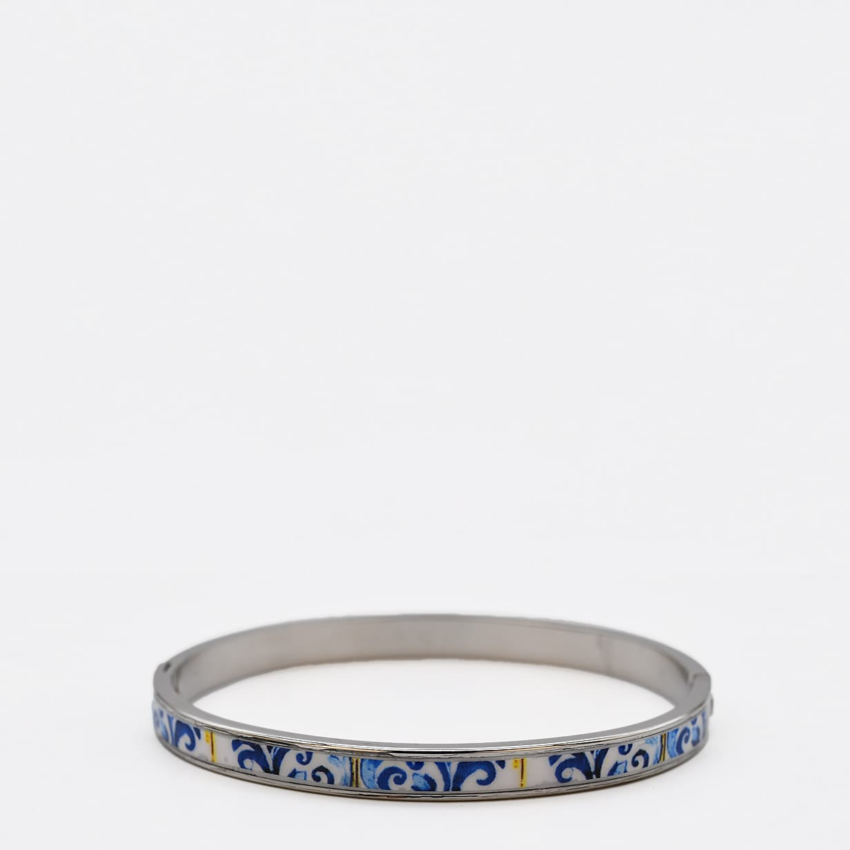 luisa-paix-o-bijoux-portugal-azulejos-bracelet-rigide-bleu image 1