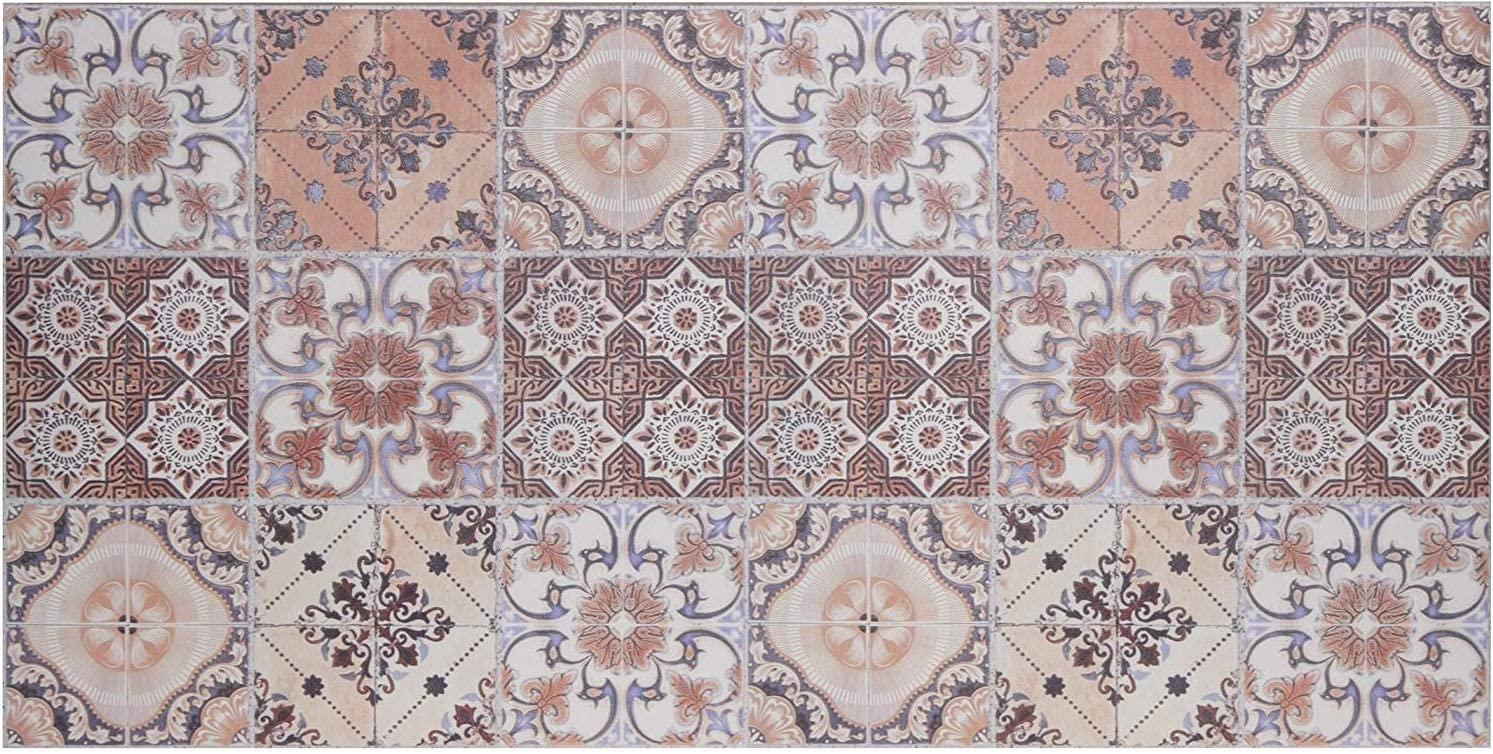 baroni-home-cucina-tapis-cuisine-pvc-180x60-avio-marron image 6