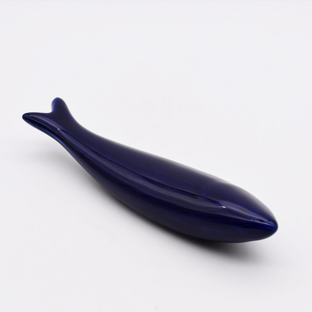 luisa-paix-o-sardine-lisse-c-ramique-bleu-cobalt-20-cm image 2