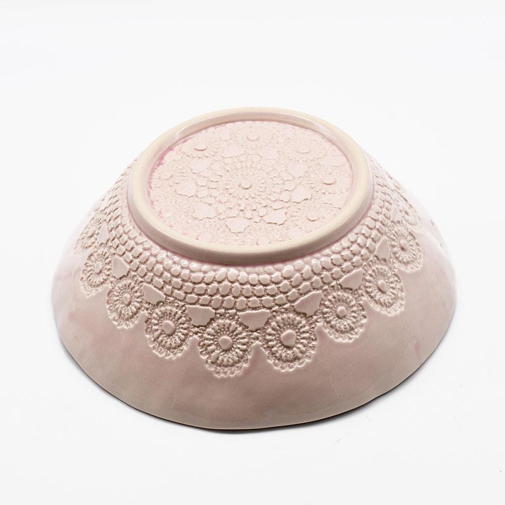 luisa-paix-o-flores-saladier-19cm-rose-c-ramique-artisanale image 3