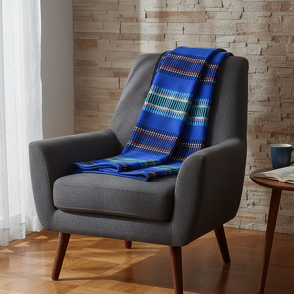 luisa-paix-o-manta-mira-plaid-coton-bleu-dur-200x140-cm image 2