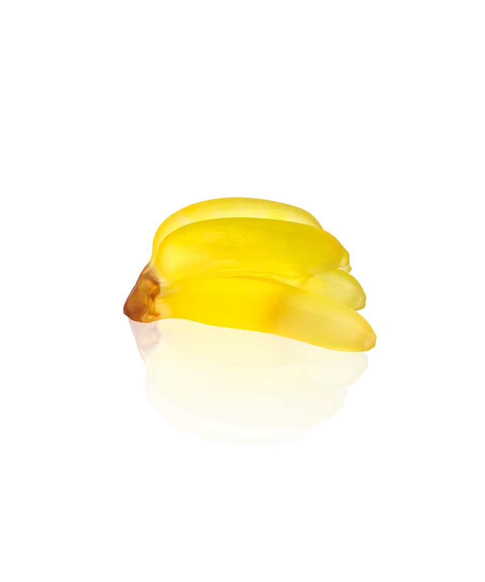 daum-univers-v-g-tal-tutti-frutti-bananes-sculpture-jaune-299-ex image 1