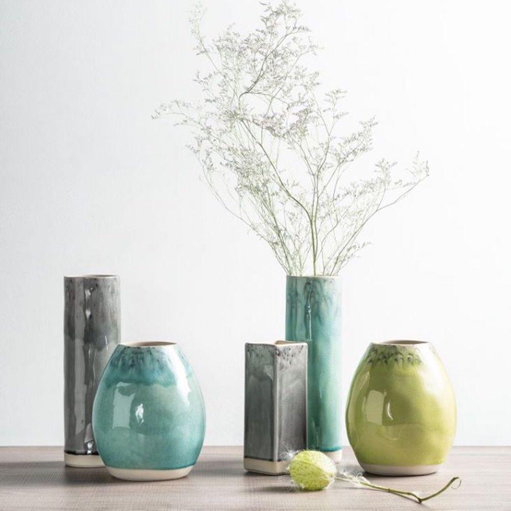 luisa-paix-o-madeira-vase-ovale-gr-s-vert-21-cm image 6
