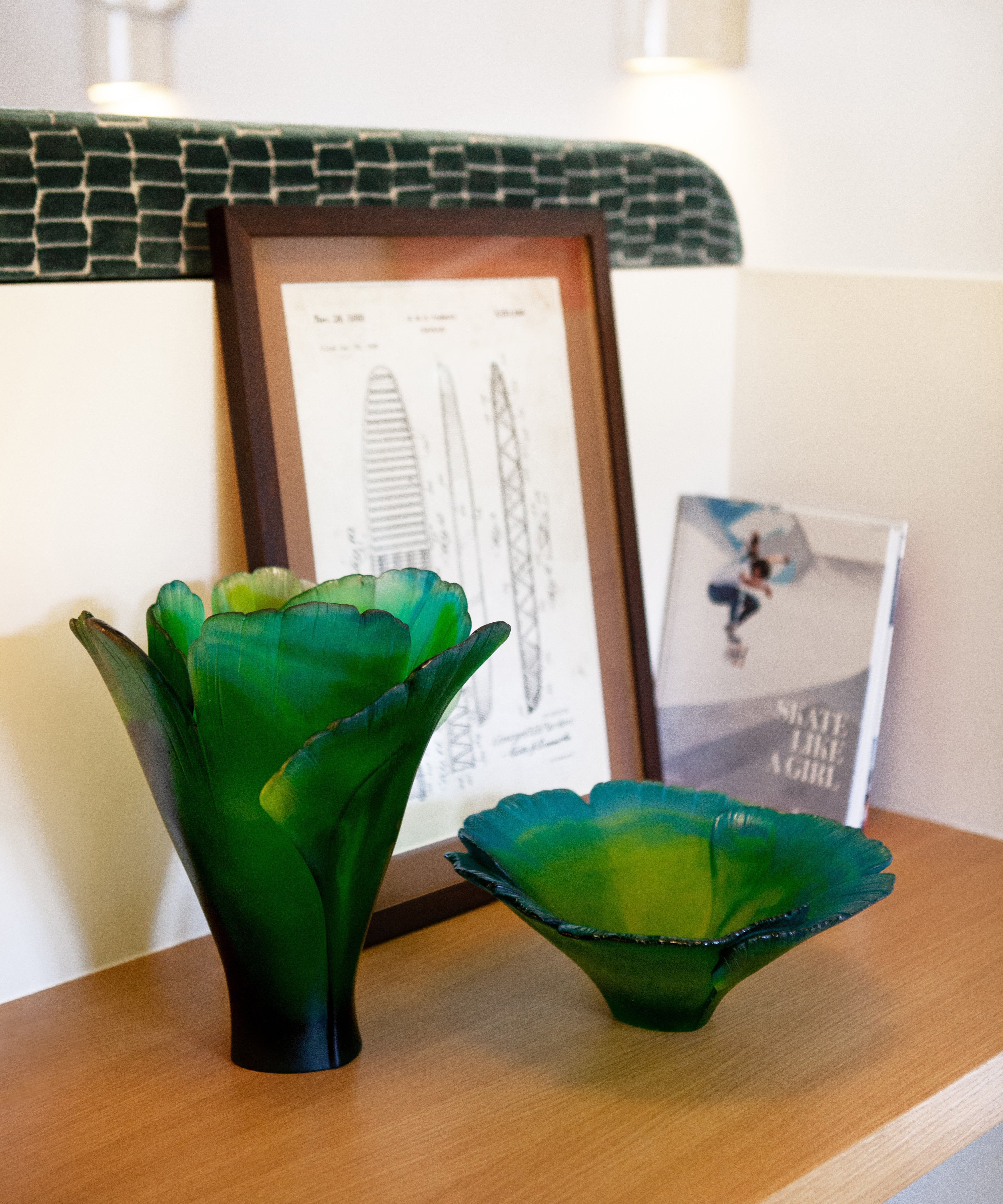 daum-univers-v-g-tal-ginkgo-vase-vert-grand-mod-le-p-te-de-verre image 3