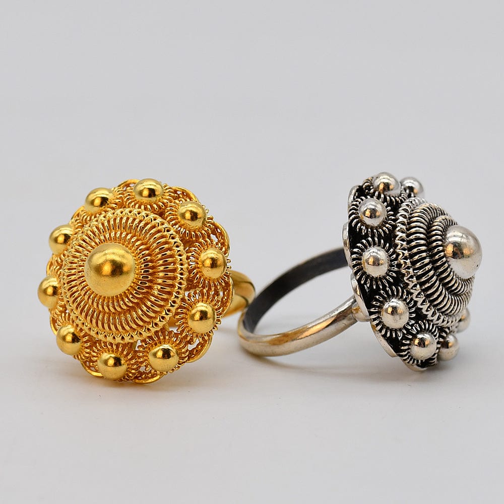 luisa-paix-o-bague-argent-massif-filigrane-925 image 2