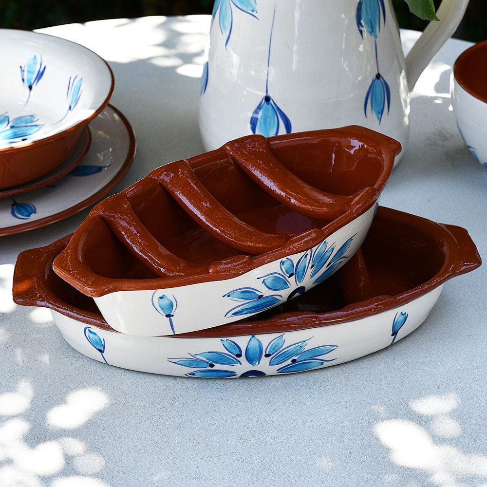 luisa-paix-o-grille-chouri-o-plat-turquoise-24x13cm-argile image 3