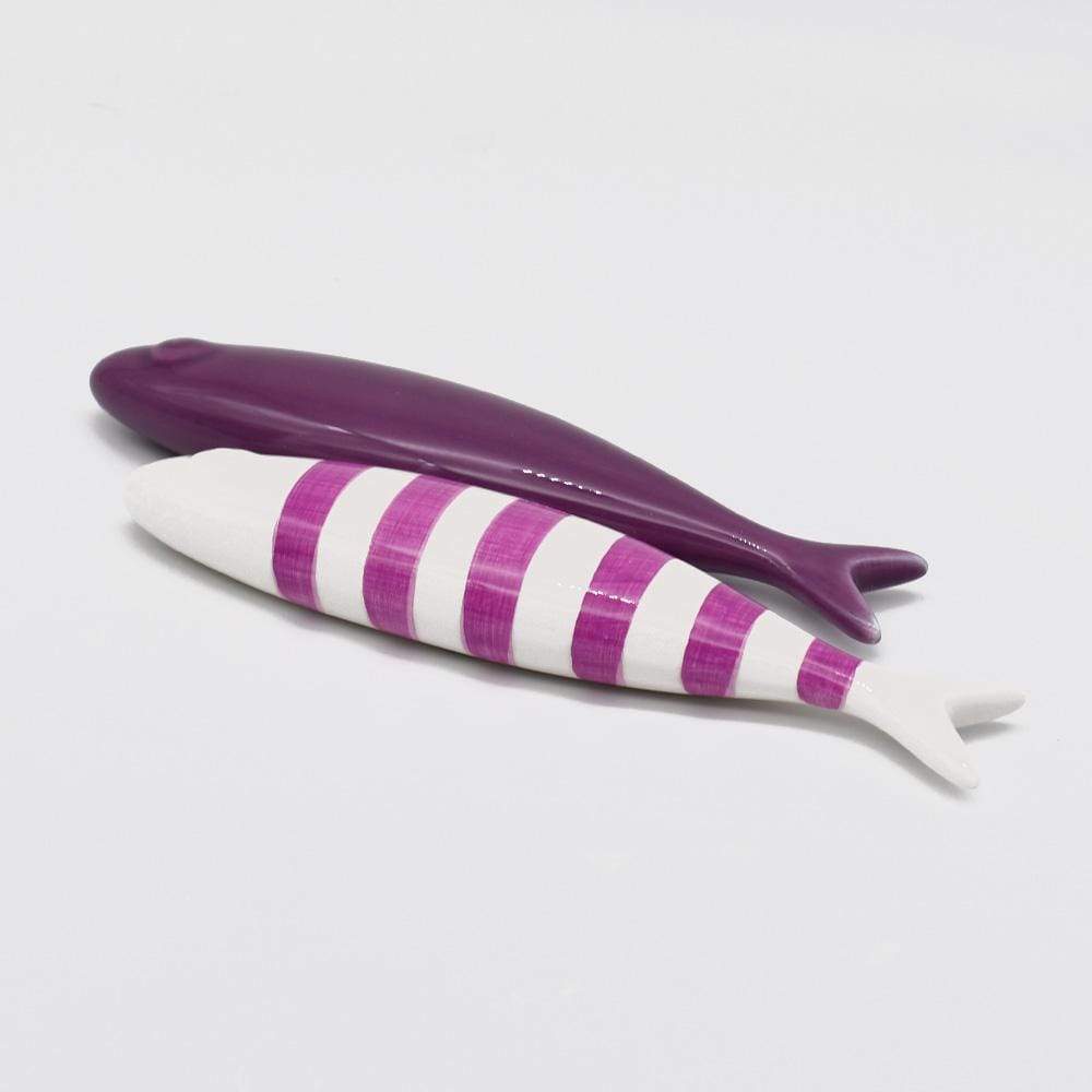 luisa-paix-o-sardines-c-ramique-mauve-lot-de-2-17cm image 1