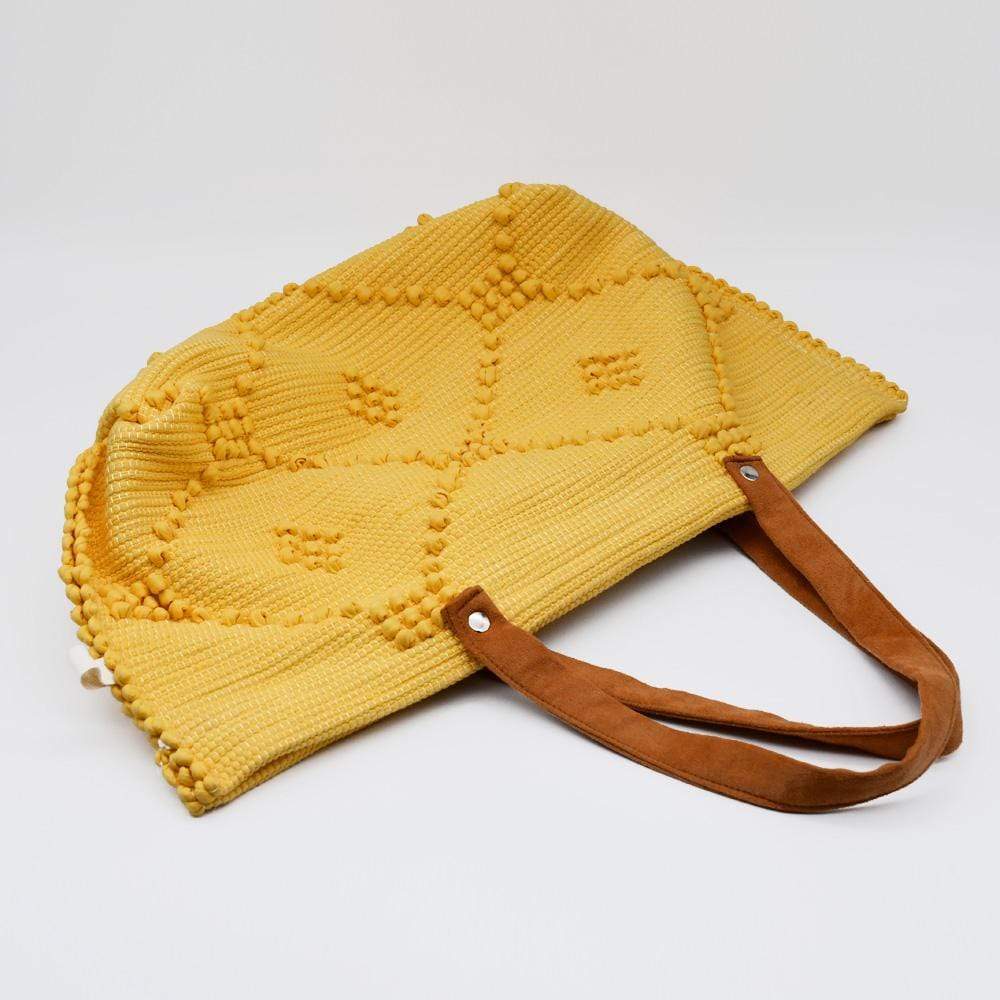 luisa-paix-o-sac-paule-tissu-jaune-50cm-fait-main image 2