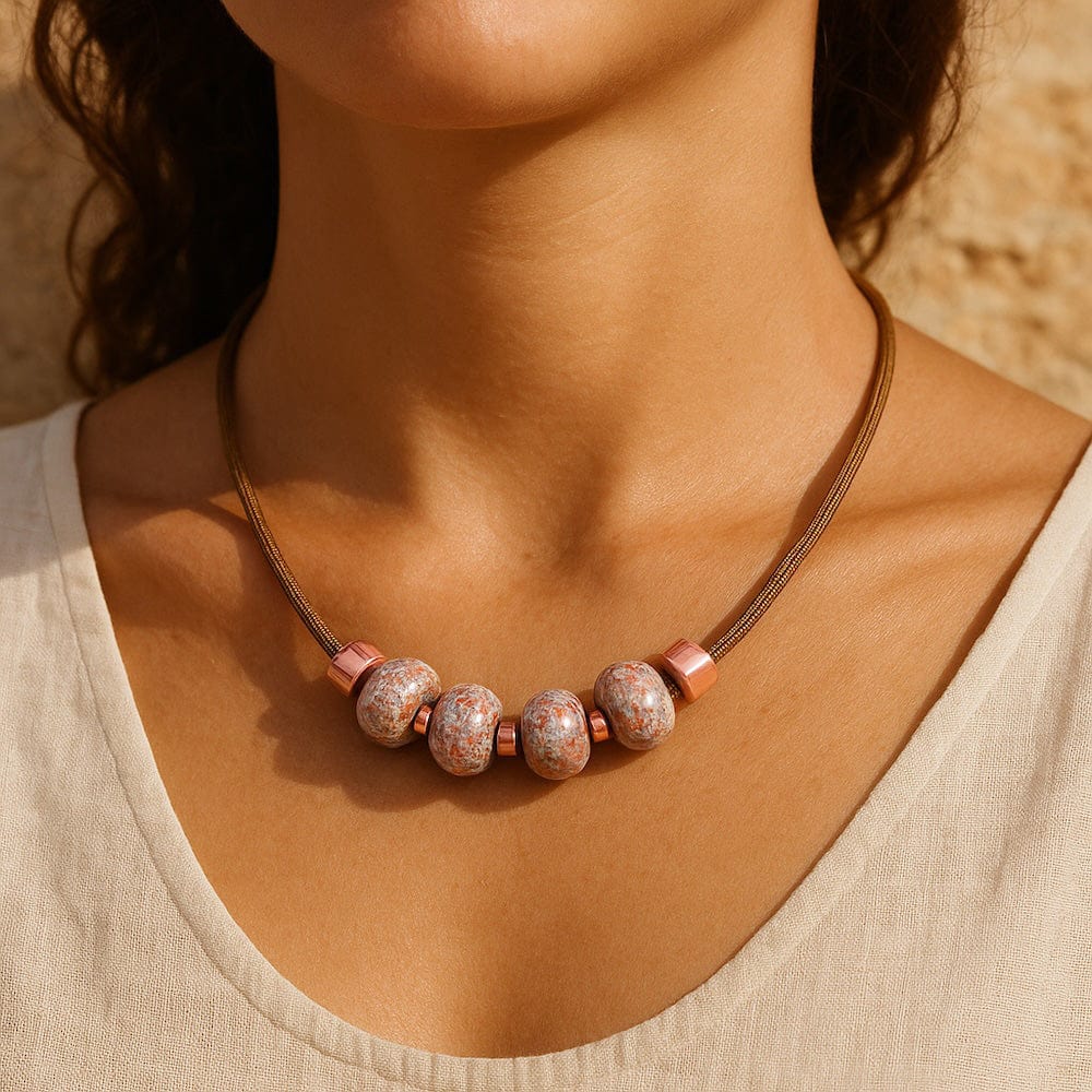 luisa-paix-o-collier-li-ge-perles-rose-52cm-fermoir-magn-tique image 2