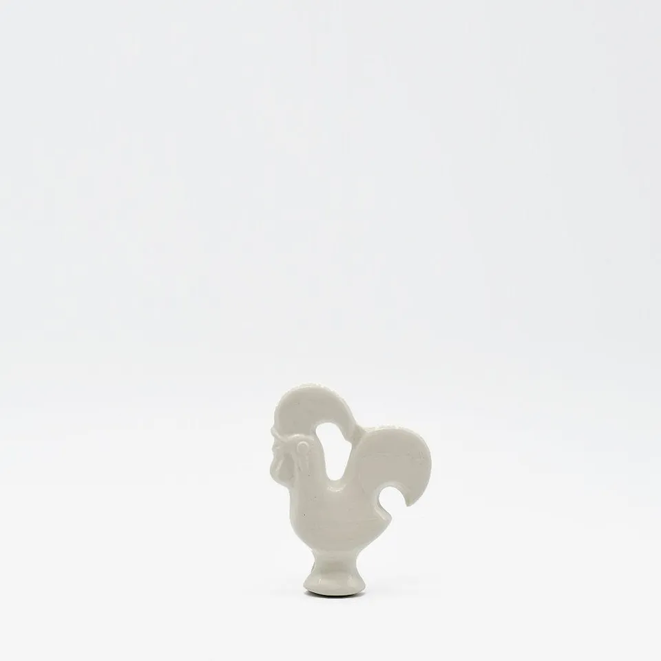 luisa-paix-o-magnet-c-ramique-galo-de-barcelos-blanc-9cm image 1