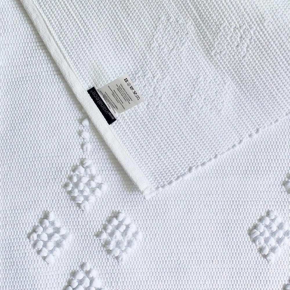 luisa-paix-o-tapis-salle-de-bain-coton-blanc-100x50cm-lavable image 2
